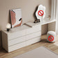 Contemporary Solid Wood White With Drawer Bedroom Makeup Vanity Desk White Clearhalo 'Bedroom Furniture' 'furn' 'furn_makeup_vanities' 'Furniture' 'Makeup Vanities' 'makeup_vanities' 7521396