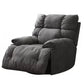 Metal Standard Recliner Position Lock Recliner Chair Independent Foot Gray Clearhalo 'Chairs & Seating' 'furn' 'furn_recliners' 'Furniture' 'Living Room Furniture' 'Recliners' 7521535
