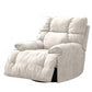 Metal Standard Recliner Position Lock Recliner Chair Independent Foot White Clearhalo 'Chairs & Seating' 'furn' 'furn_recliners' 'Furniture' 'Living Room Furniture' 'Recliners' 7521536