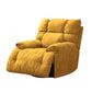 Metal Standard Recliner Position Lock Recliner Chair Independent Foot Yellow Clearhalo 'Chairs & Seating' 'furn' 'furn_recliners' 'Furniture' 'Living Room Furniture' 'Recliners' 7521540
