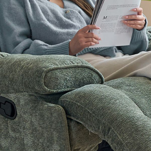 Metal Standard Recliner Position Lock Recliner Chair Independent Foot Clearhalo 'Chairs & Seating' 'furn' 'furn_recliners' 'Furniture' 'Living Room Furniture' 'Recliners' 7521547