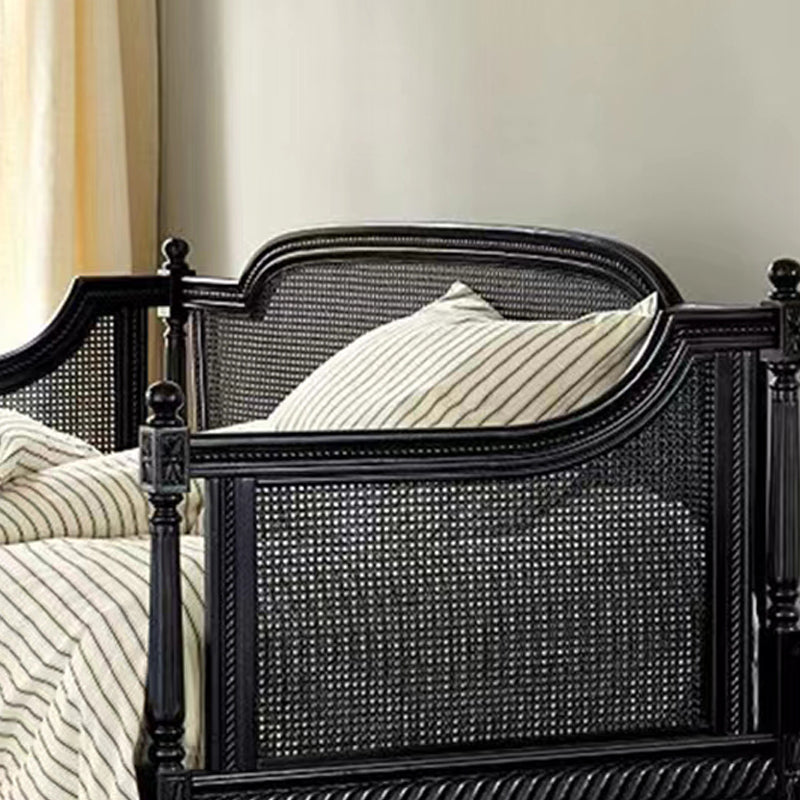 Canapé d'armes à pente à lames de linge avec dos serré en bois massif