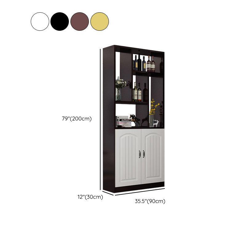 Modern Cabinet Water Resistant Wood Accent Cabinet with Doors Clearhalo 'Cabinets & Chests' 'cabinets_chests' 'furn' 'furn_cabinets_chests' 'Furniture' 'Living Room Furniture' 7521660
