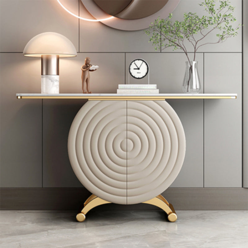 Scratch Resistant Cabinet No Distressing Stone 2 - Doors Accent Cabinet Khaki Clearhalo 'Cabinets & Chests' 'cabinets_chests' 'furn' 'furn_cabinets_chests' 'Furniture' 'Living Room Furniture' 7521823