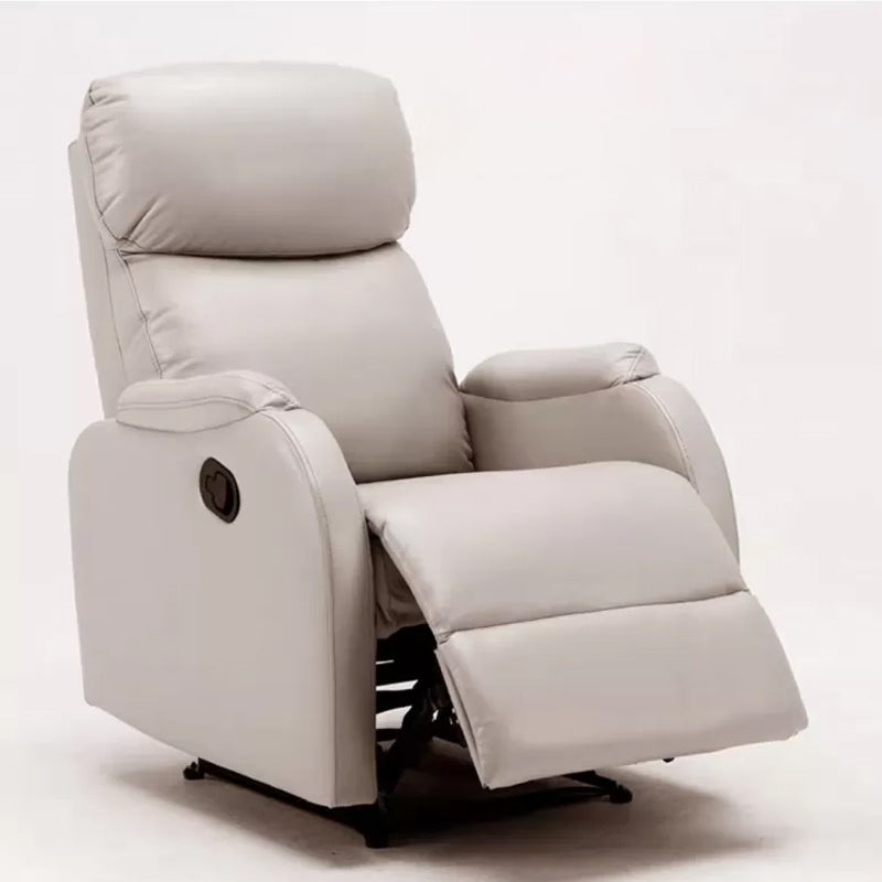 Sedia da reclinabile manuale di poltrona in vetro in vetro in finta poltrone con lombare