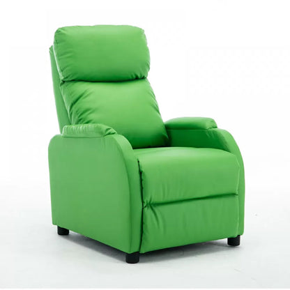 Sedia da reclinabile manuale di poltrona in vetro in vetro in finta poltrone con lombare