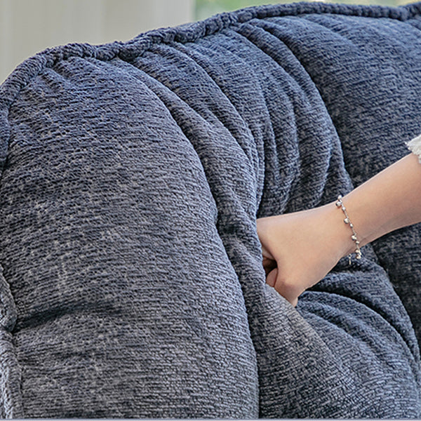 Swivel Base Standard Recliner Position Lock Recliner with Storage Clearhalo 'Chairs & Seating' 'furn' 'furn_recliners' 'Furniture' 'Living Room Furniture' 'Recliners' 7521885