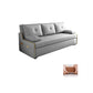 Braccia toppless da topplessino in stile moderno di divano per dormiente futon in grigio