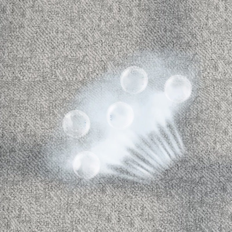 Tissu contemporain futon et matelas, canapé-lit de stockage en gris