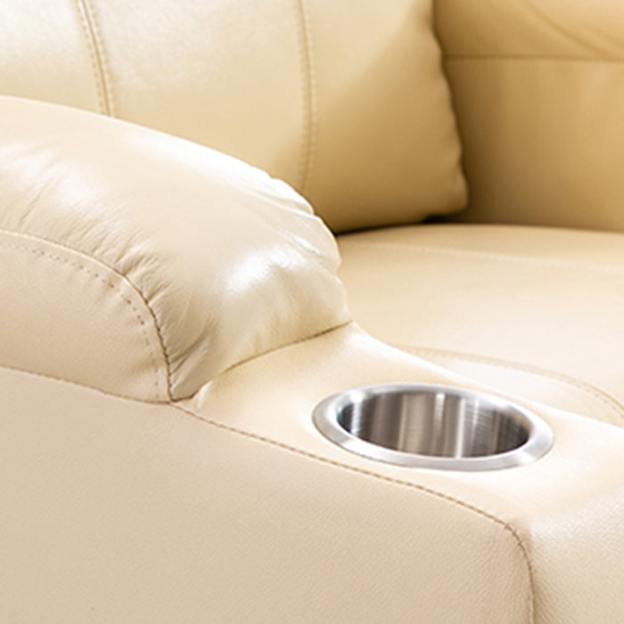 Reclinabile standard home theater con poltrone di blocco delle posizioni con archiviazione