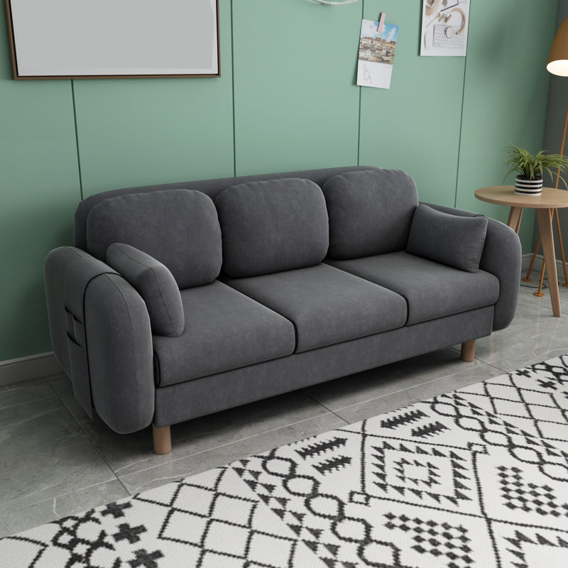 Quadratarmsofa 3 Sitzhalterfarbsofa mit Aufbewahrungsbeutel