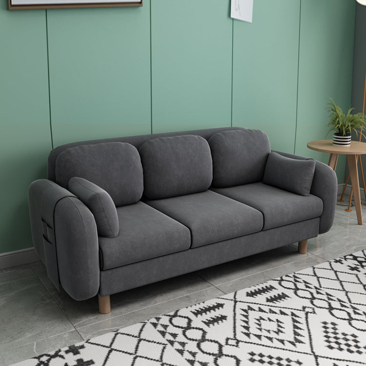 Quadratarmsofa 3 Sitzhalterfarbsofa mit Aufbewahrungsbeutel