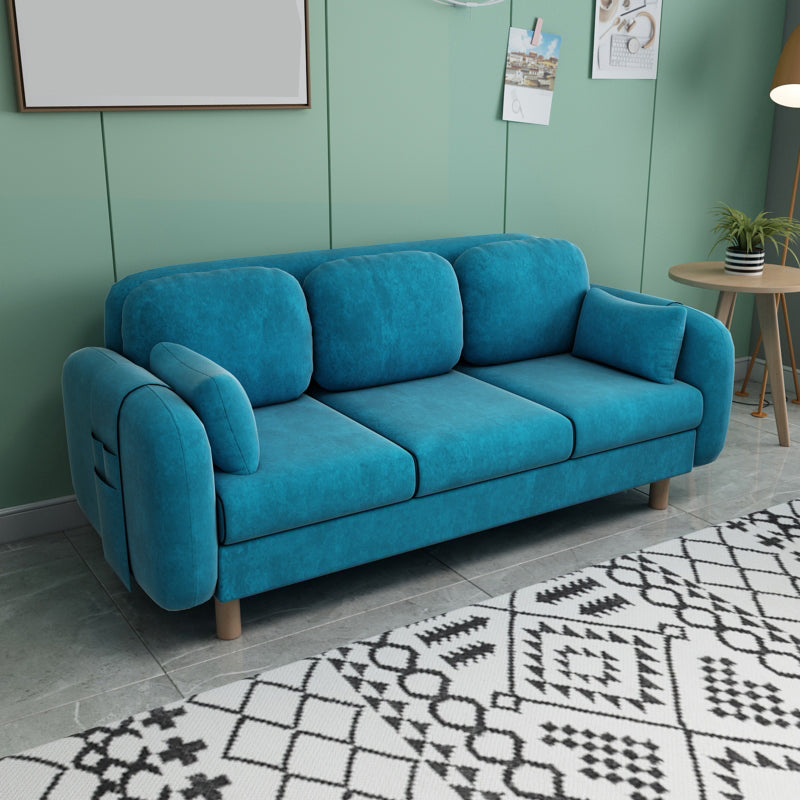 Quadratarmsofa 3 Sitzhalterfarbsofa mit Aufbewahrungsbeutel