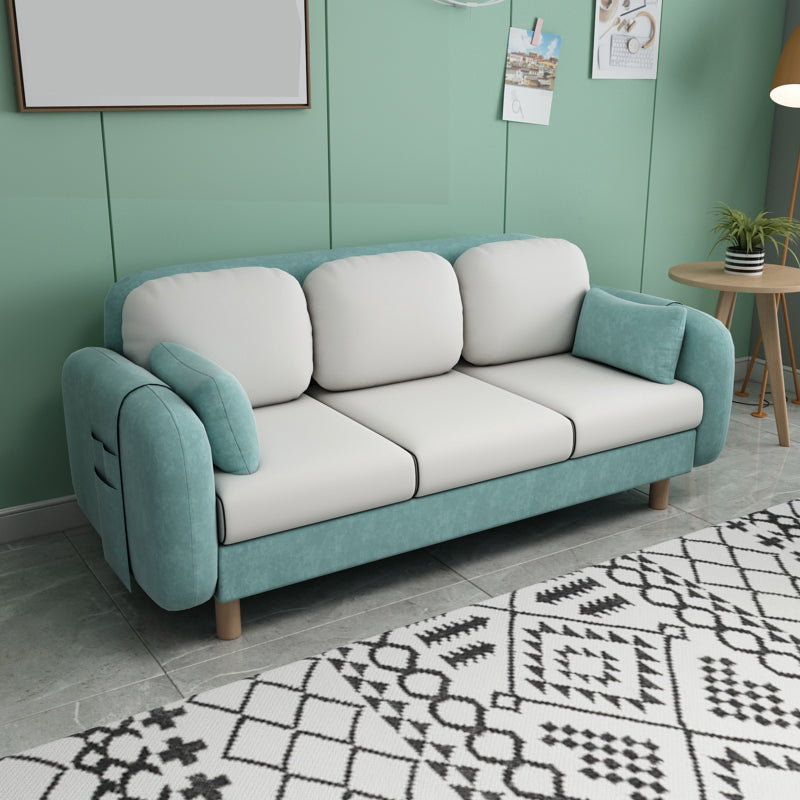 Quadratarmsofa 3 Sitzhalterfarbsofa mit Aufbewahrungsbeutel