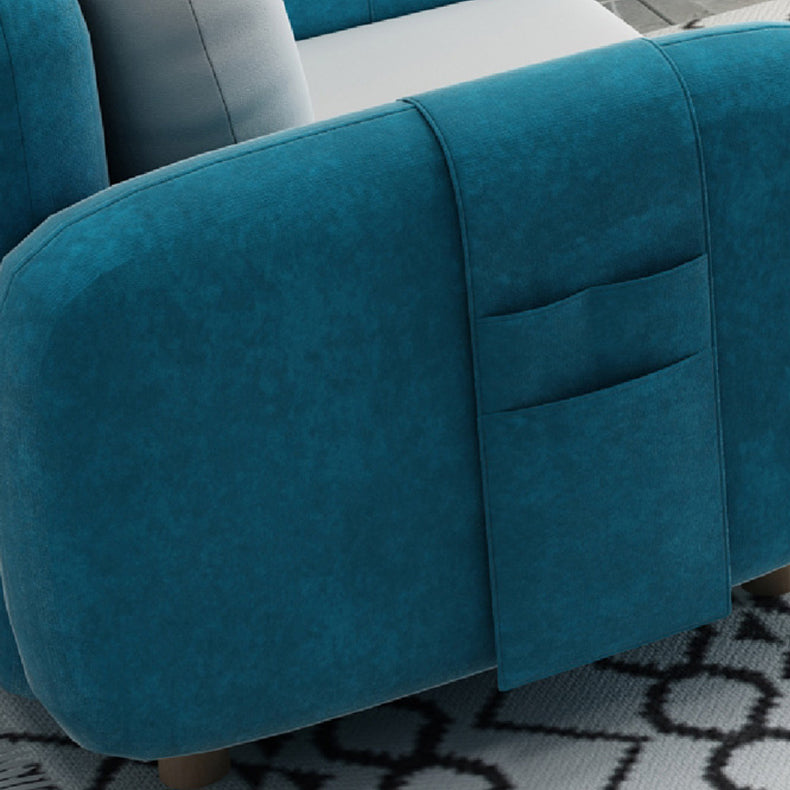 Quadratarmsofa 3 Sitzhalterfarbsofa mit Aufbewahrungsbeutel