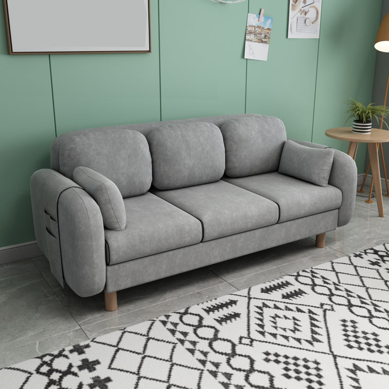 Quadratarmsofa 3 Sitzhalterfarbsofa mit Aufbewahrungsbeutel