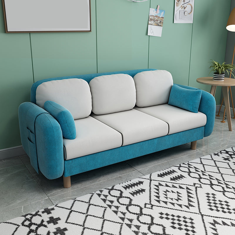 Quadratarmsofa 3 Sitzhalterfarbsofa mit Aufbewahrungsbeutel