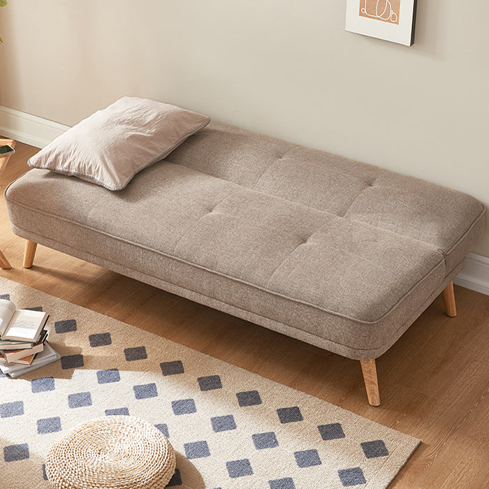 Contemporary Sofa Bed Linen Sofa without Arm 70.87" Long for Living Room