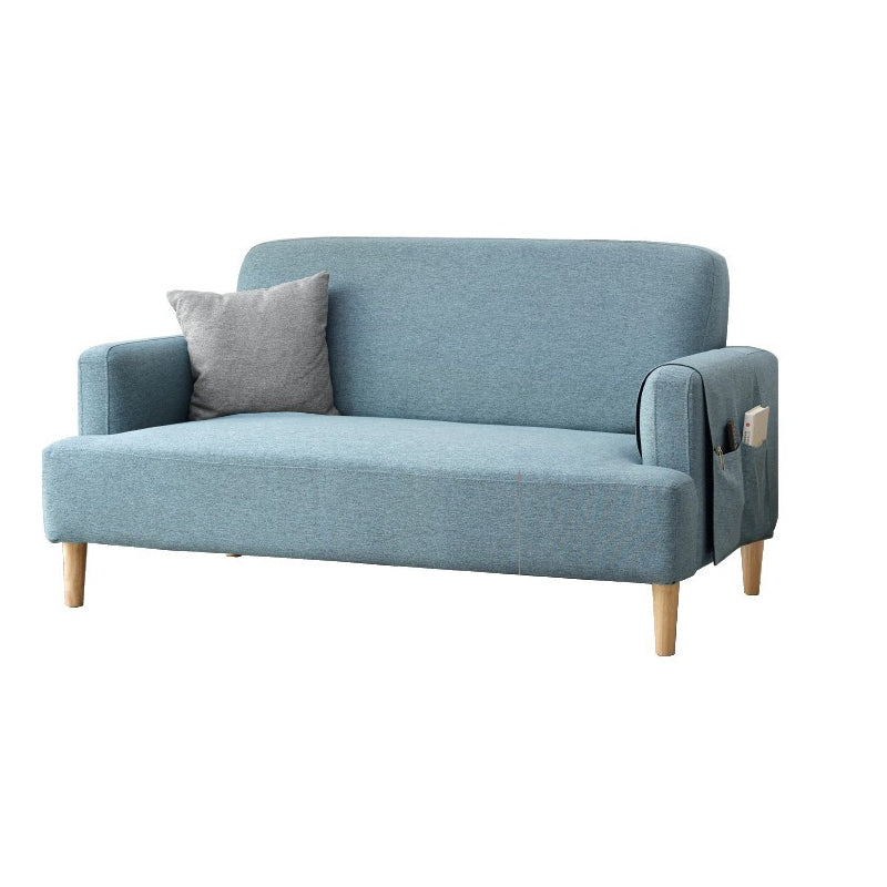 Canapé en lin pour le salon avec canapé en housse de rangement avec 1 oreiller