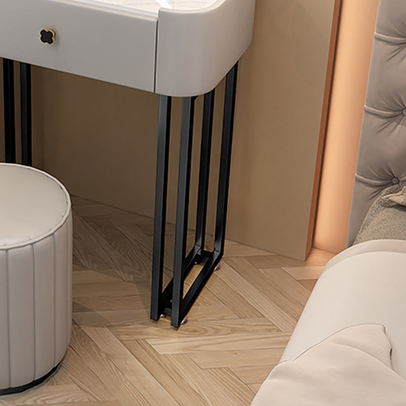 Moderne make -up ijdelheid bureau met 3 laden in massief houtframe