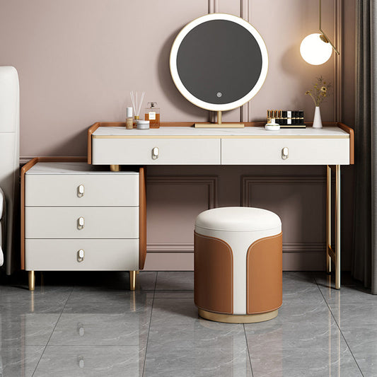 15 "brede glamour make-up ijdelheid houten kaptafel met lade