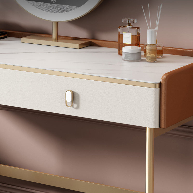 15 "brede glamour make-up ijdelheid houten kaptafel met lade