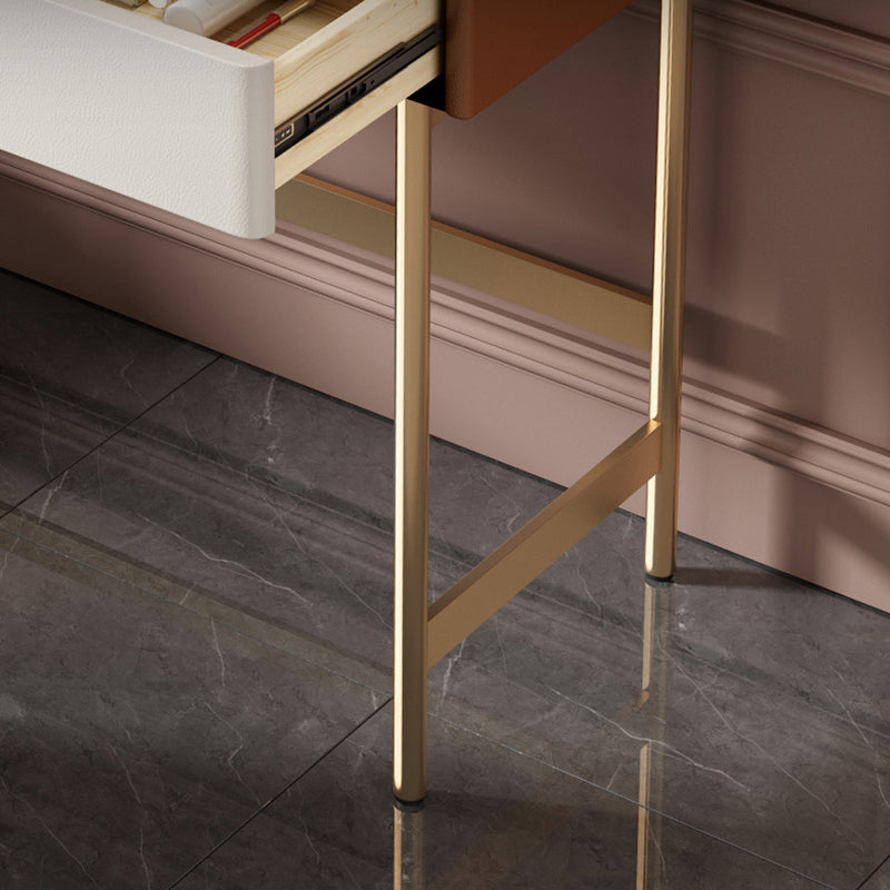 15 "brede glamour make-up ijdelheid houten kaptafel met lade