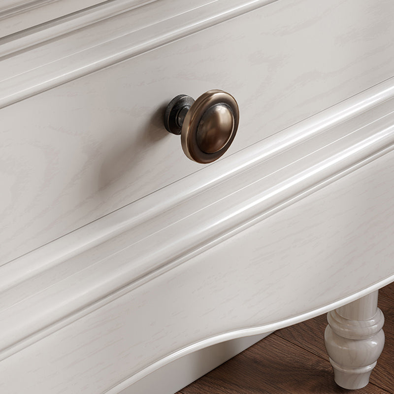 French Country Make-up Vanity Wooden Dressing Table with Drawer Clearhalo 'Bedroom Furniture' 'furn' 'furn_makeup_vanities' 'Furniture' 'Makeup Vanities' 'makeup_vanities' 7522847