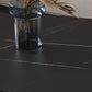 Glam Style Metal Base Cocktail Table Black and White Slate Top Coffee Table Clearhalo 'Coffee & Accent Tables' 'Coffee Tables' 'coffee_tables' 'furn' 'furn_coffee_tables' 'Furniture' 'Living Room Furniture' 7522921