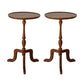 Rustic Round 3 Legs Side Table Solid Wood Tray Top End Table Set Brown 2 Clearhalo 'Coffee & Accent Tables' 'End & Side Tables' 'end_side_tables' 'furn' 'furn_end_side_tables' 'Furniture' 'Living Room Furniture' 7523168