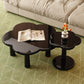 Simple Black Coffee or End Table Contemporary Coffee Cocktail Table with 4 Legs Clearhalo 'Coffee & Accent Tables' 'Coffee Tables' 'coffee_tables' 'furn' 'furn_coffee_tables' 'Furniture' 'Living Room Furniture' 7523571