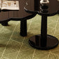 Simple Black Coffee or End Table Contemporary Coffee Cocktail Table with 4 Legs Clearhalo 'Coffee & Accent Tables' 'Coffee Tables' 'coffee_tables' 'furn' 'furn_coffee_tables' 'Furniture' 'Living Room Furniture' 7523577