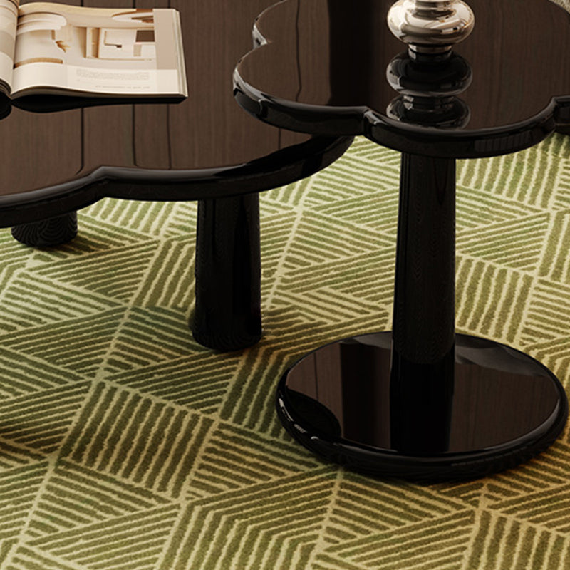 Simple Black Coffee or End Table Contemporary Coffee Cocktail Table with 4 Legs Clearhalo 'Coffee & Accent Tables' 'Coffee Tables' 'coffee_tables' 'furn' 'furn_coffee_tables' 'Furniture' 'Living Room Furniture' 7523577