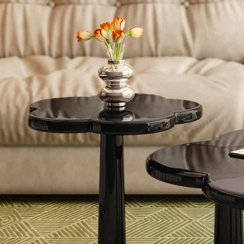 Simple Black Coffee or End Table Contemporary Coffee Cocktail Table with 4 Legs Clearhalo 'Coffee & Accent Tables' 'Coffee Tables' 'coffee_tables' 'furn' 'furn_coffee_tables' 'Furniture' 'Living Room Furniture' 7523579
