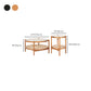 Tropical Cocktail Table Solid Wood Storage Round Coffee Cocktail Table Clearhalo 'Coffee & Accent Tables' 'Coffee Tables' 'coffee_tables' 'furn' 'furn_coffee_tables' 'Furniture' 'Living Room Furniture' 7523624