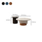 Contemporary Cocktail Table Round Pedestal Wood Coffee Cocktail Table Clearhalo 'Coffee & Accent Tables' 'Coffee Tables' 'coffee_tables' 'furn' 'furn_coffee_tables' 'Furniture' 'Living Room Furniture' 7523645