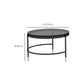 Glam Cocktail Table White 4 Legs Storage Coffee Cocktail Table Clearhalo 'Coffee & Accent Tables' 'Coffee Tables' 'coffee_tables' 'furn' 'furn_coffee_tables' 'Furniture' 'Living Room Furniture' 7523661