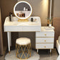 Wooden Vanity Desk Storage Box Vanity Dressing Table for Bedroom