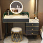 Wooden Vanity Desk Storage Box Vanity Dressing Table for Bedroom