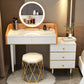 Wooden Vanity Desk Storage Box Vanity Dressing Table for Bedroom