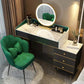 Wooden Vanity Desk Storage Box Vanity Dressing Table for Bedroom