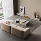 Glam Coffee Table Rectangle Stone Single Cocktail Table with Storage Drawers Clearhalo 'Coffee & Accent Tables' 'Coffee Tables' 'coffee_tables' 'furn' 'furn_coffee_tables' 'Furniture' 'Living Room Furniture' 7523889