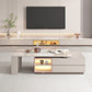Glam Coffee Table Rectangle Stone Single Cocktail Table with Storage Drawers Clearhalo 'Coffee & Accent Tables' 'Coffee Tables' 'coffee_tables' 'furn' 'furn_coffee_tables' 'Furniture' 'Living Room Furniture' 7523895