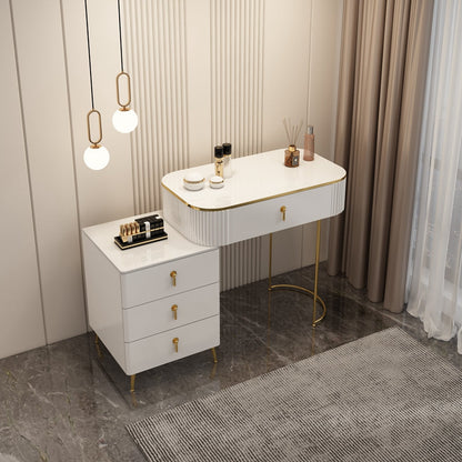 Lighted Mirror Makeup Vanity Storage Box Vanity Dressing Table