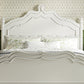 Victorian Standard Bed Solid Wood White Panel Bed with Headboard Clearhalo 'Bedroom Furniture' 'Beds' 'furn' 'furn_beds' 'Furniture' 7531190
