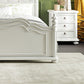 Victorian Standard Bed Solid Wood White Panel Bed with Headboard Clearhalo 'Bedroom Furniture' 'Beds' 'furn' 'furn_beds' 'Furniture' 7531191