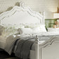 Victorian Standard Bed Solid Wood White Panel Bed with Headboard Clearhalo 'Bedroom Furniture' 'Beds' 'furn' 'furn_beds' 'Furniture' 7531192