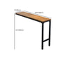 Set tavolo da bar rettangolare industriale Set tavolo da bar in legno marrone da 1/2/7 pezzi
