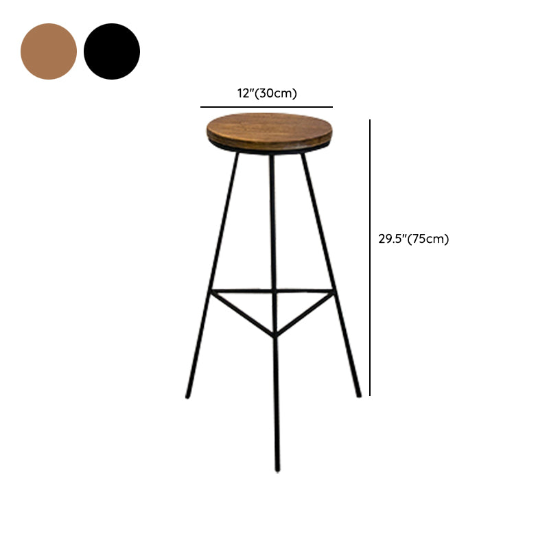 Set tavolo da bar rettangolare industriale Set tavolo da bar in legno marrone da 1/2/7 pezzi