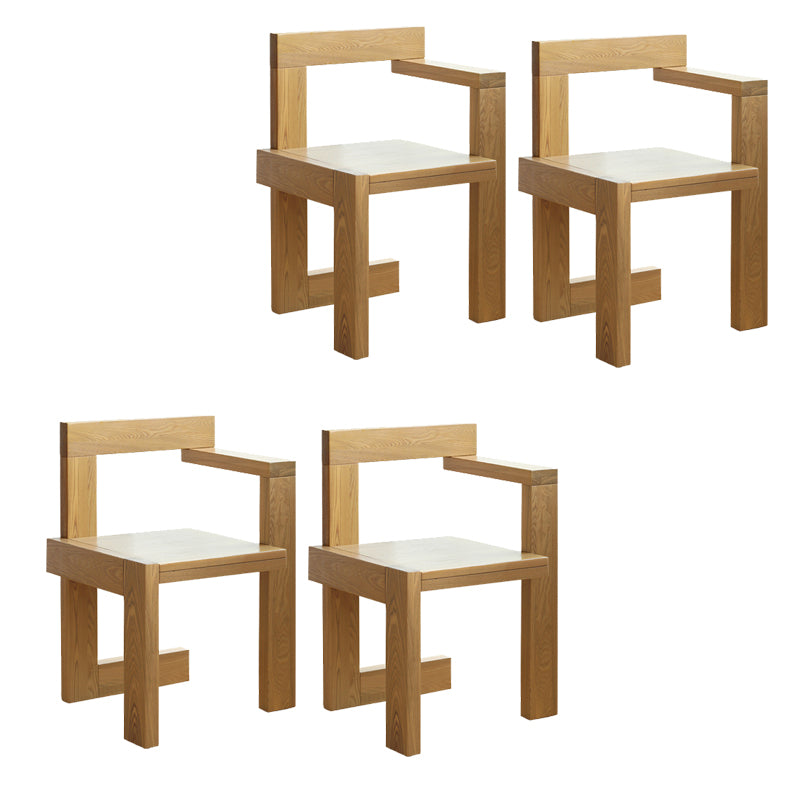 Eetkamerarm eetkamerstoel huis open rug eetkamerstoel